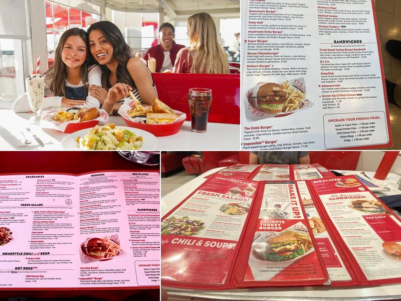 Ruby's Diner Menu