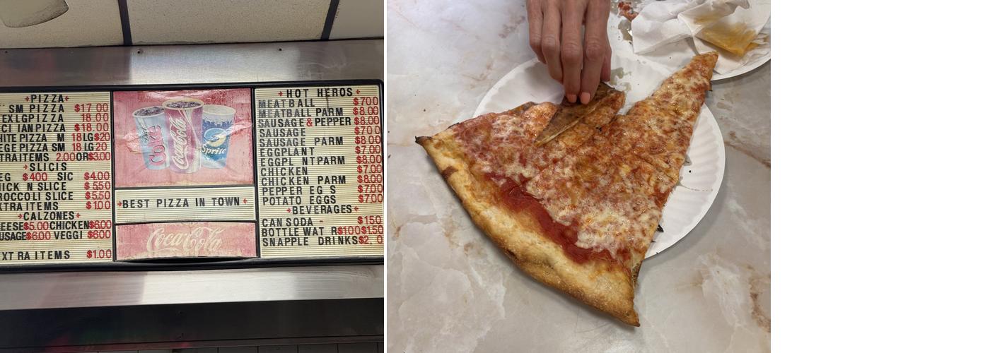 John & Tony's Pizza Menu