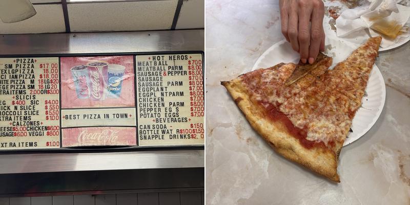 John & Tony's Pizza Menu