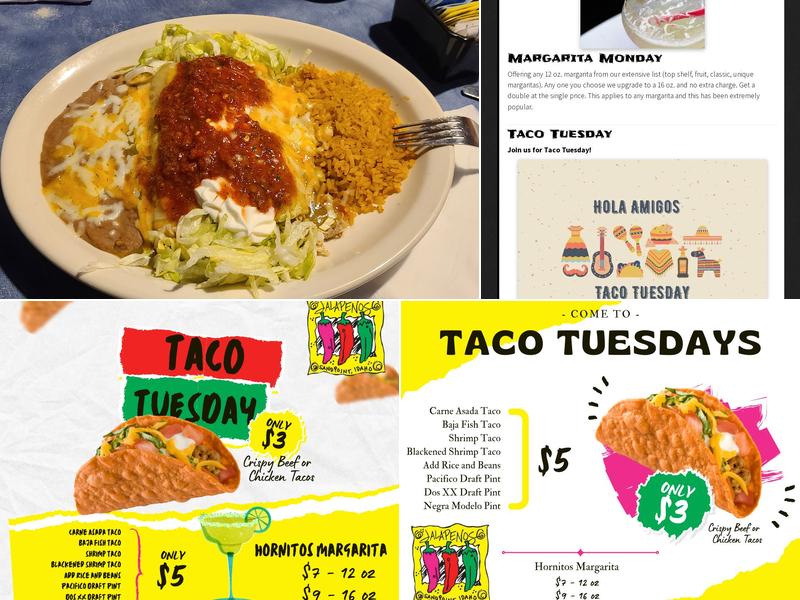 Jalapeños Menu