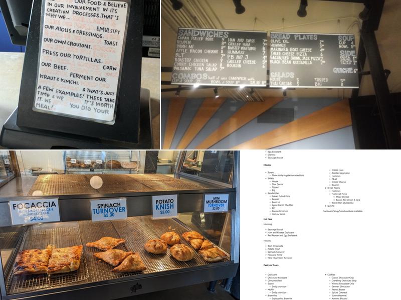 Uprise Bakery Menu