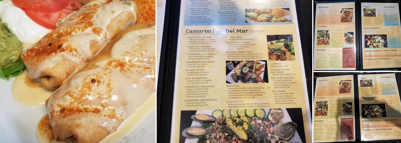 La Terraza Mexicana Grill Menu