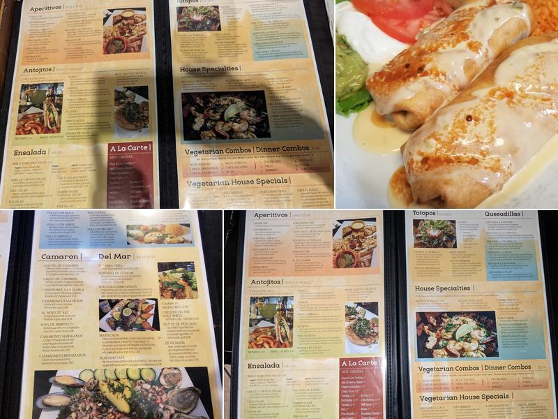 La Terraza Mexicana Grill Menu