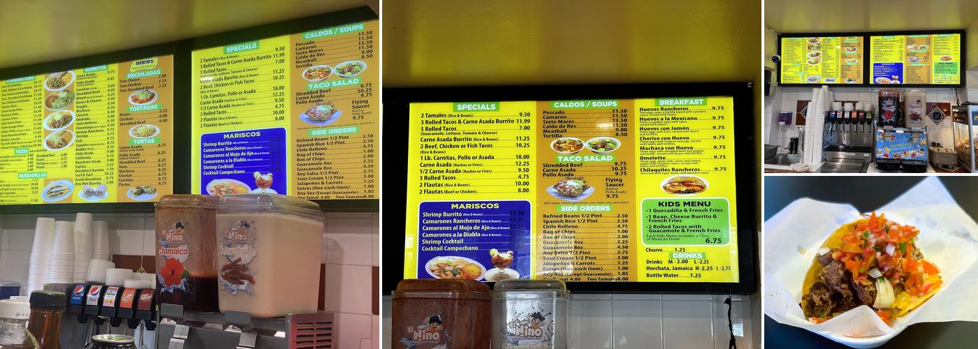 Tapatio's Menu