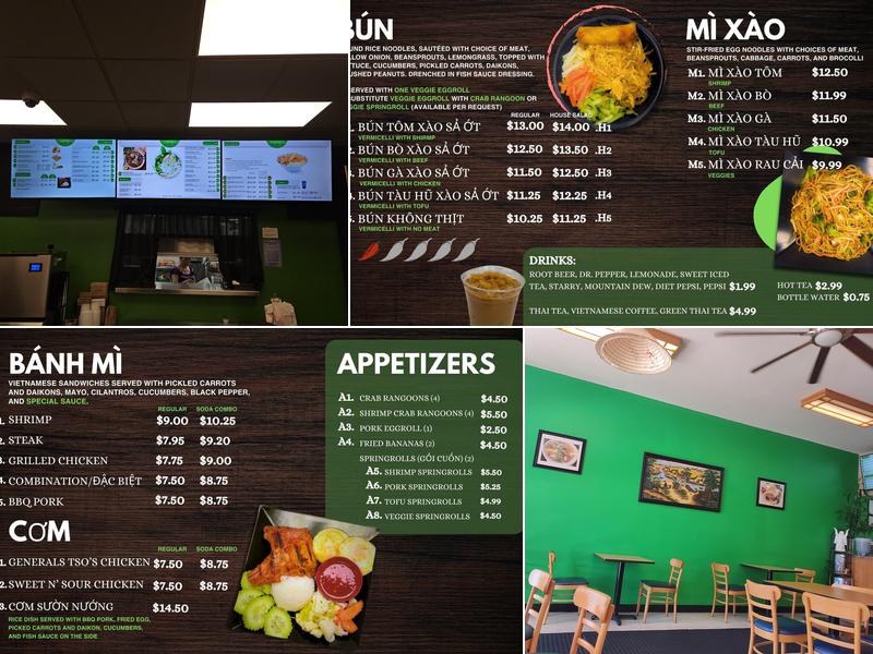 Pho Quan Viet Cuisine Menu