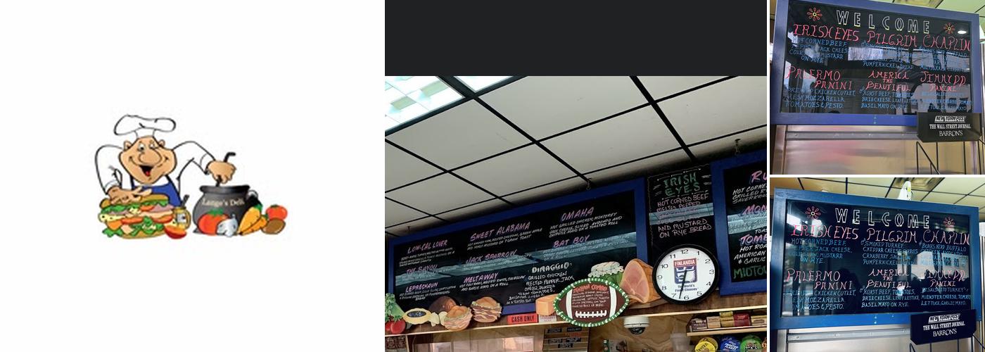 Lange's Delicatessen Menu