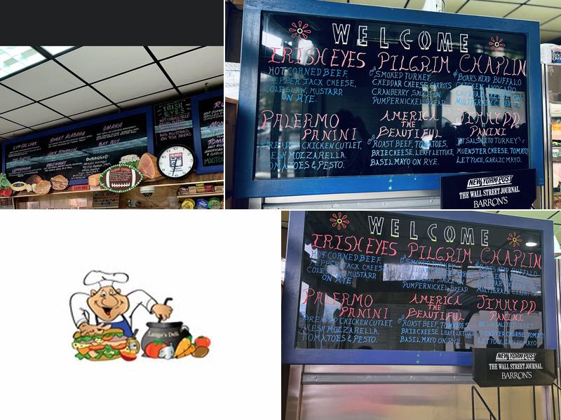 Lange's Delicatessen Menu