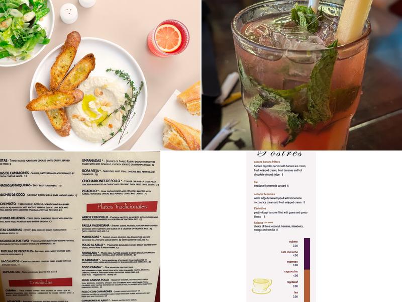 Cabana Menu