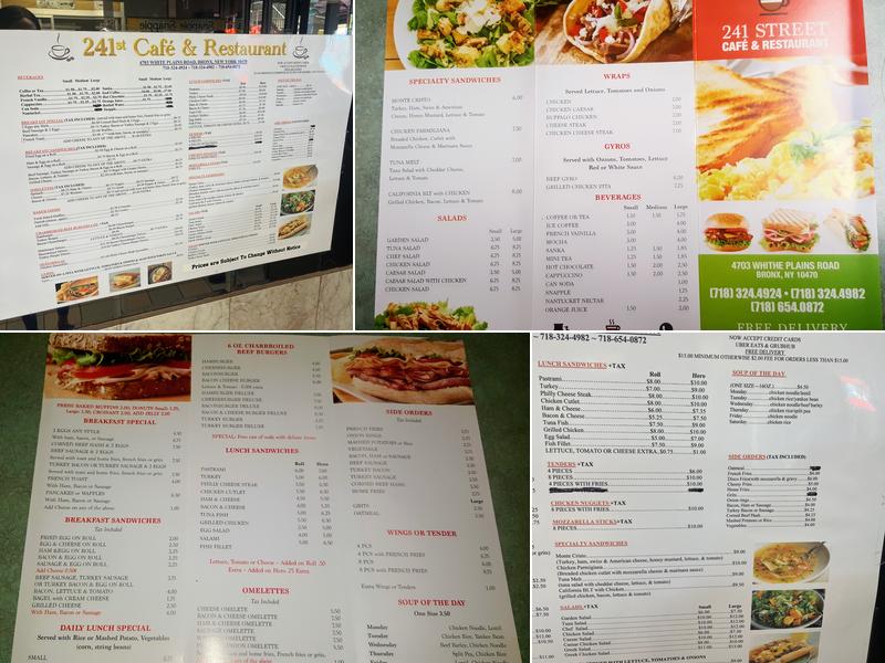 241/Resturant Menu