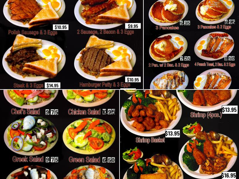 Burger Town USA Menu