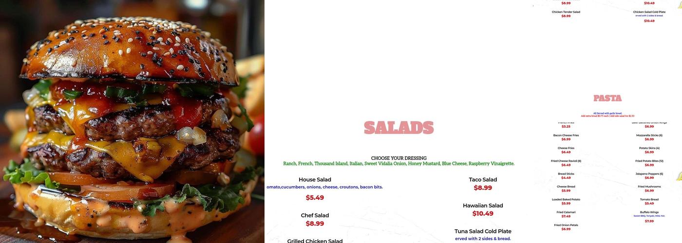 Lois' Family Kitchen Menu