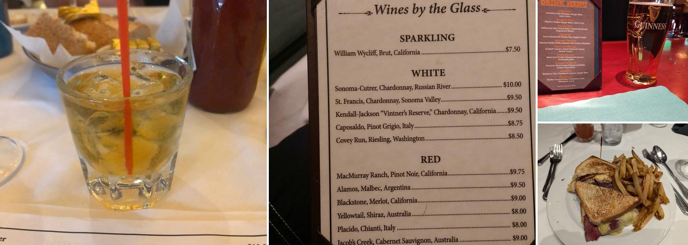 J C Fogarty's Menu