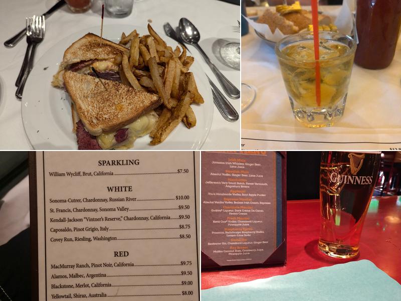 J C Fogarty's Menu