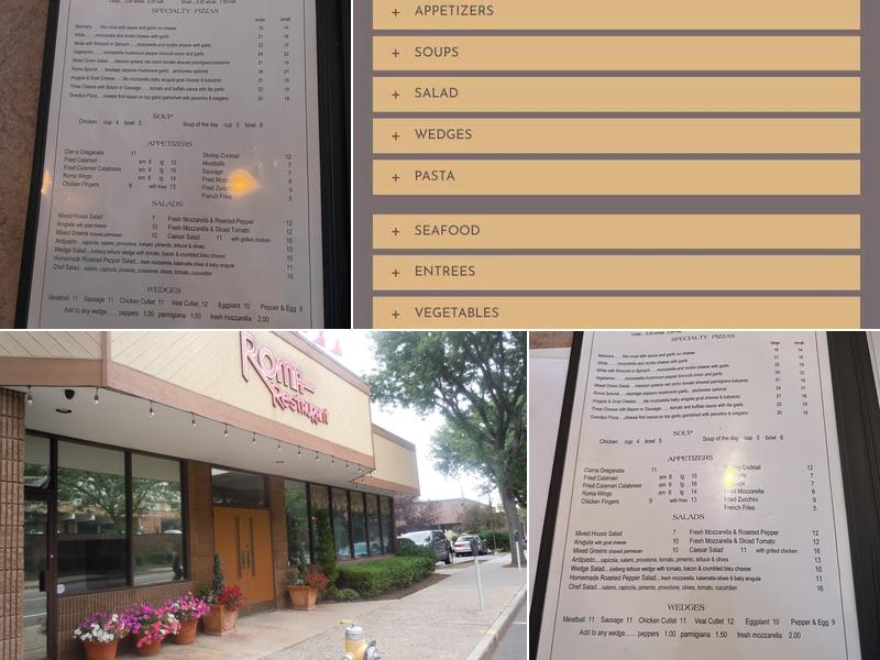 Roma Menu