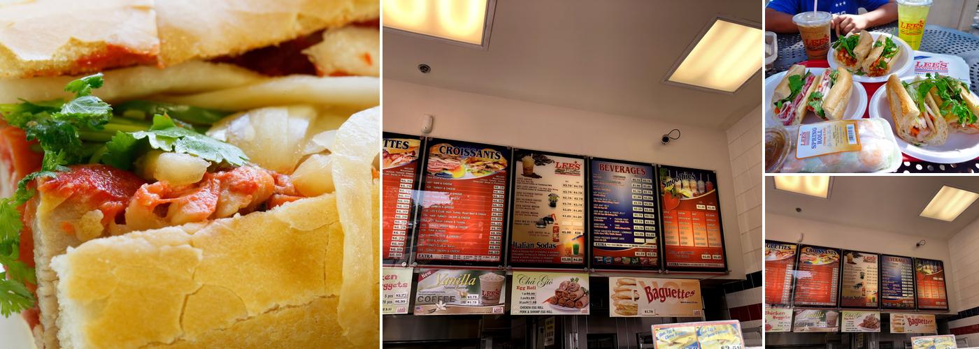 Lee's Sandwiches Menu
