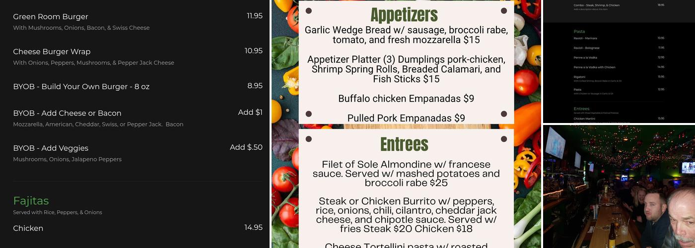 Eastchester Inn Menu