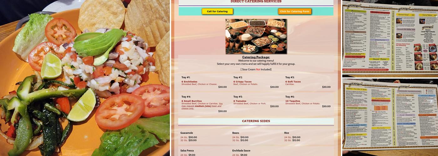 Ricardo's Place Menu