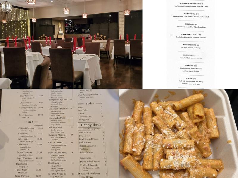 Bar One Menu