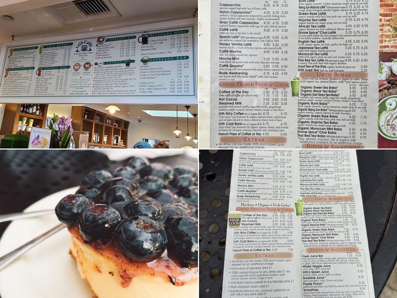 Urth Caffe Menu