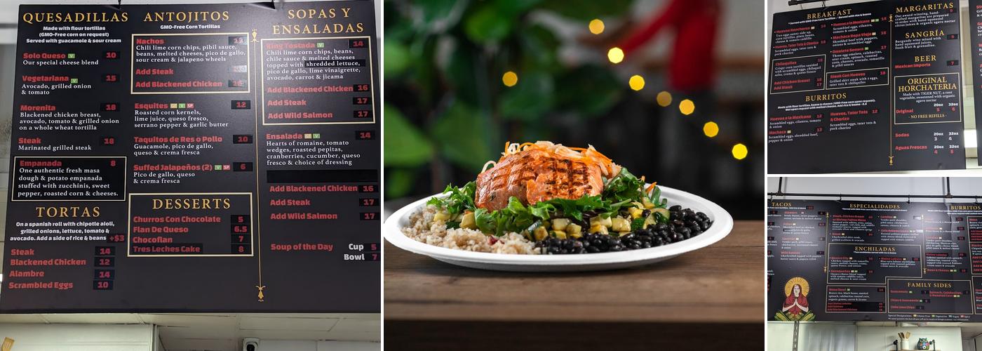 Taco Mesa Menu