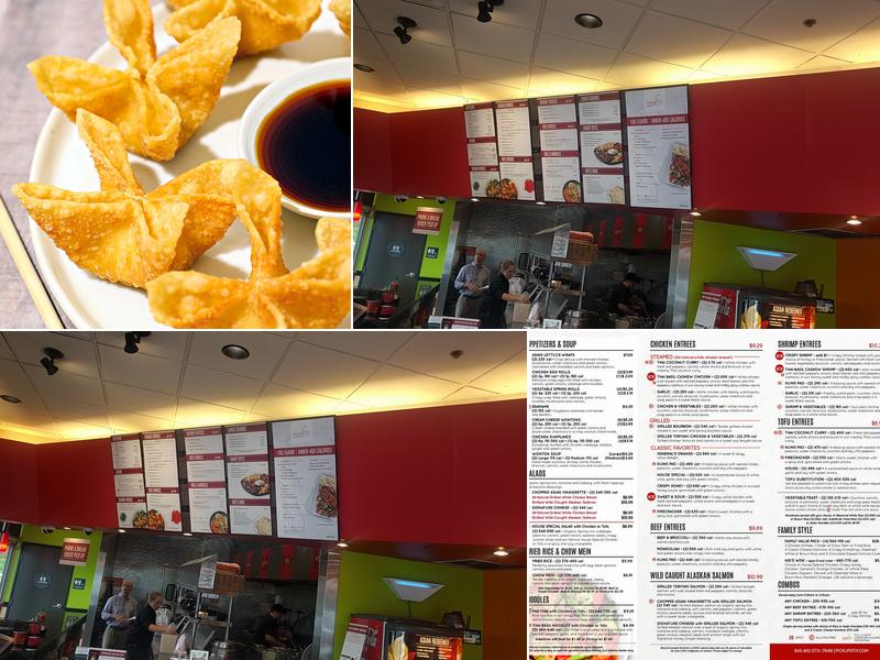 Pick Up Stix Fresh Asian Flavors Menu