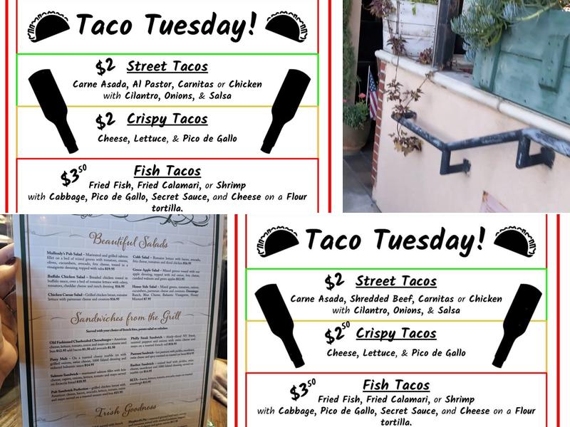 Mulleady's Sports Pub & Grill Menu