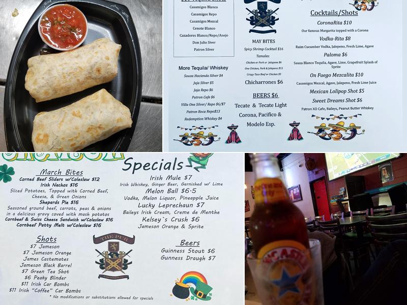 Los Cabos Sports Bar & Grill Menu