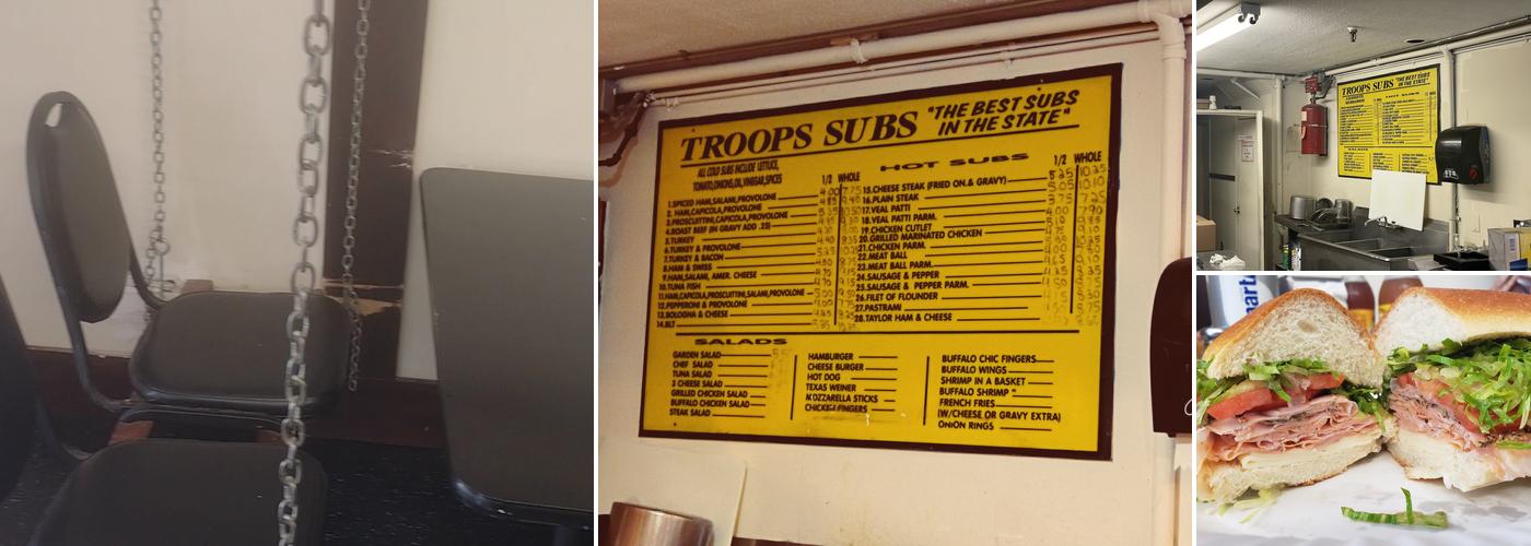 Troops Subs Menu