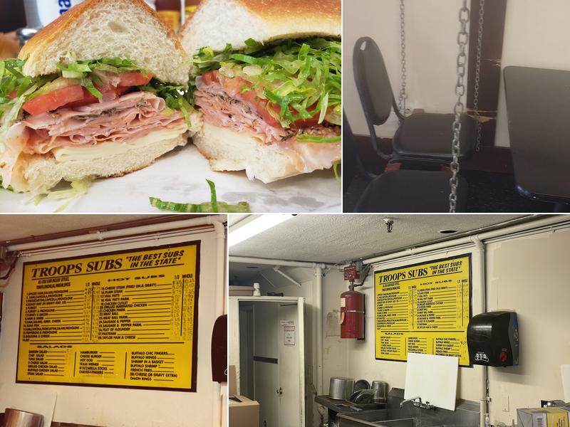 Troops Subs Menu