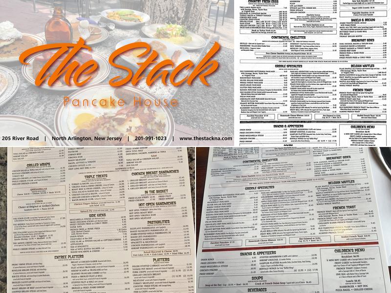 Stack Pancake & Steak House Menu