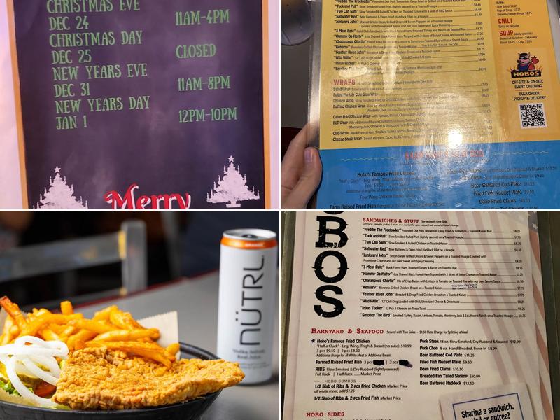 Hobos At The Legion Menu