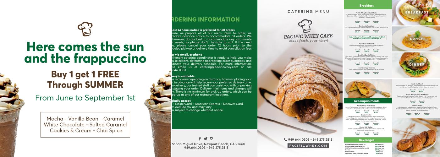 Pacific Whey Cafe Menu