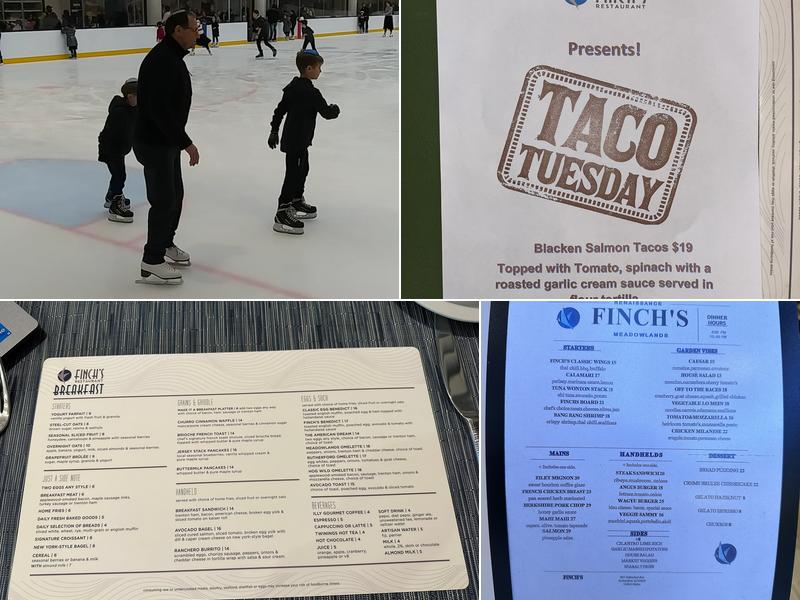 Finch's Restaurant + Lounge Menu