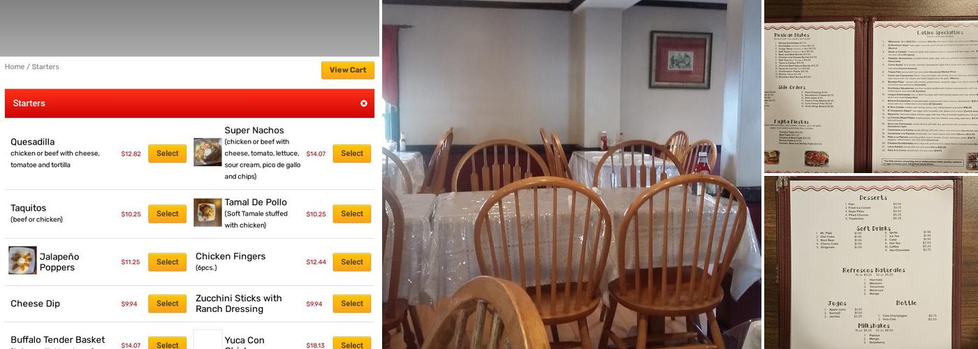 La Chocita Grill Menu