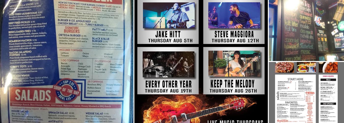 TAPS Brewery + Kitchen Menu