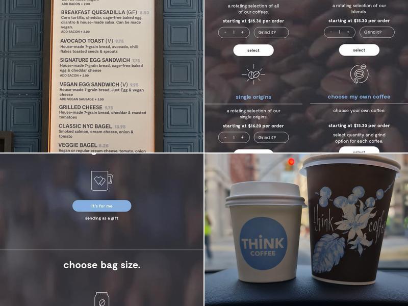 Think Coffee Menu