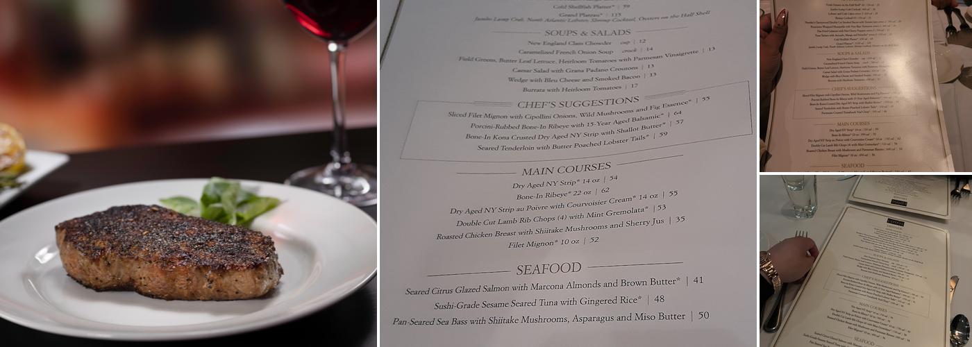 The Capital Grille Menu