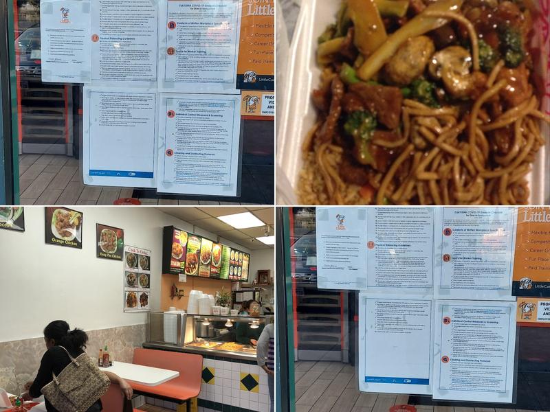 Golden Gate Chinese Fast Food Menu