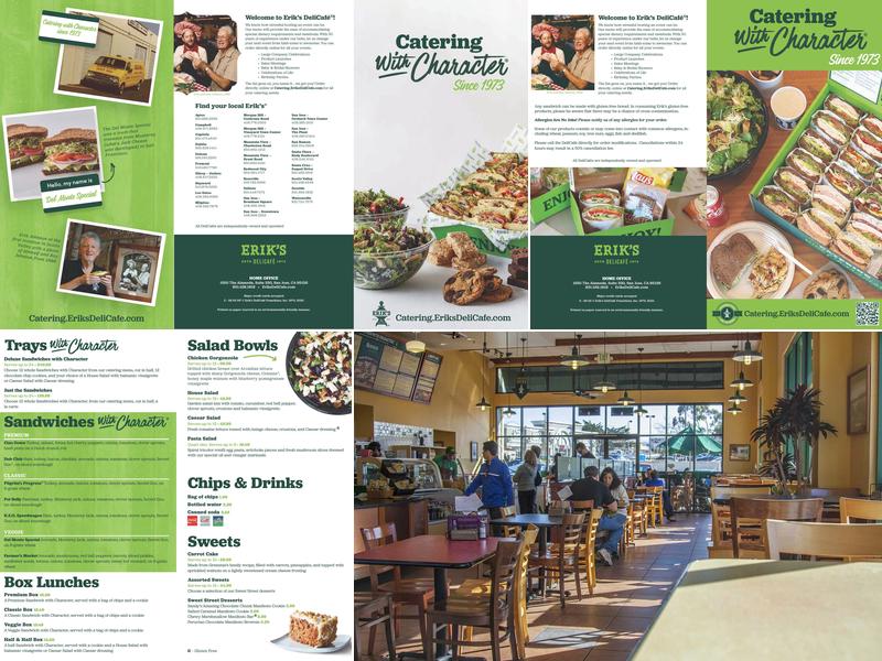 Erik's DeliCafé Menu