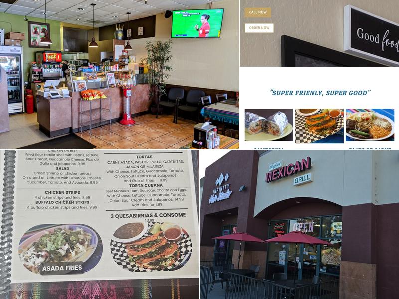 Rafael Mexican Grill Menu