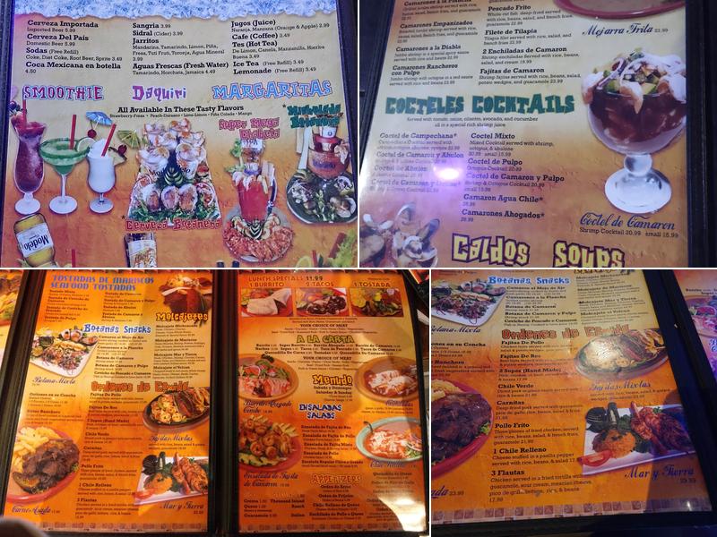 El Michoacano Restaurant Menu