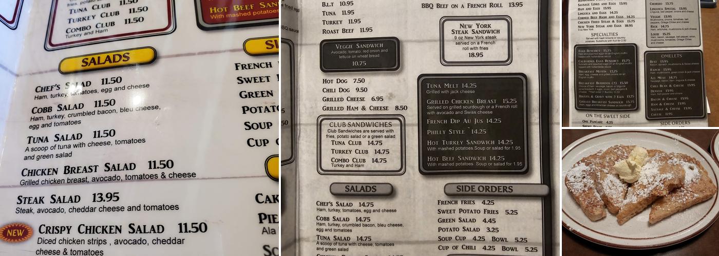 Country Kitchen Menu