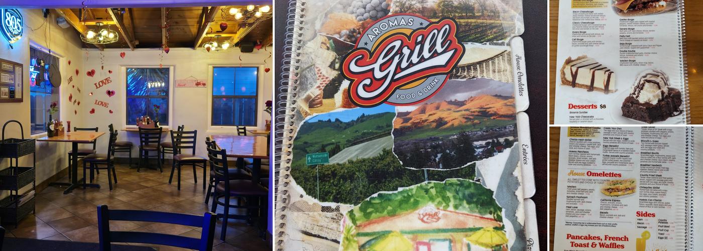 Aromas Grill Menu