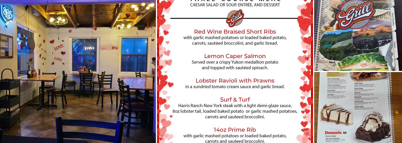 Aromas Grill Menu