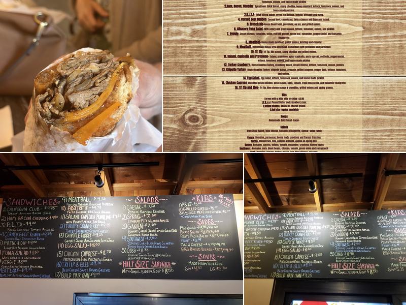 The Redwood Sandwich Co Menu