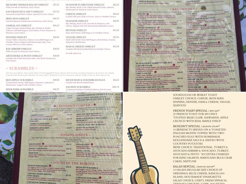 Red Apple Café Menu