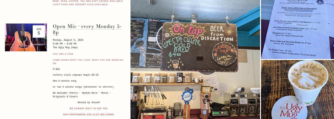 Ugly Mug CoffeeHouse Menu