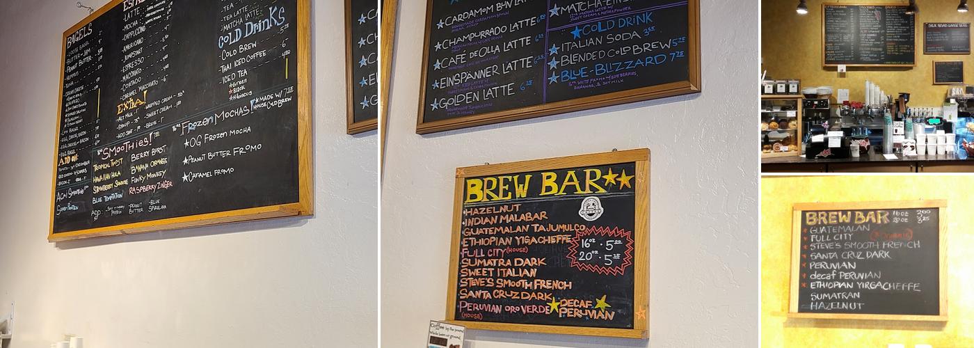 Coffeetopia Menu