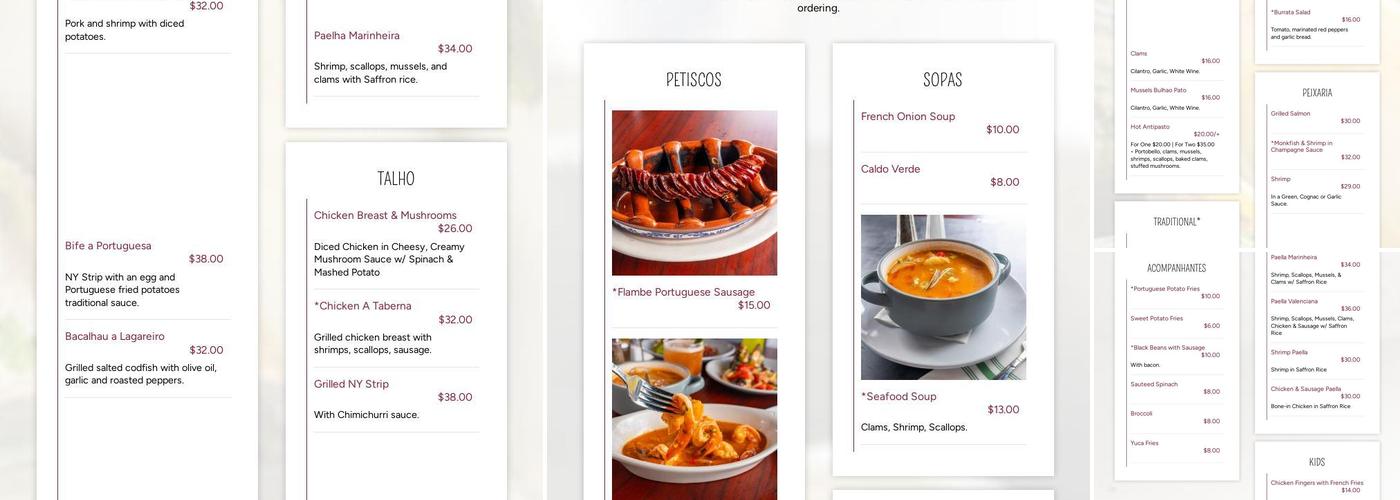 A Taberna Menu
