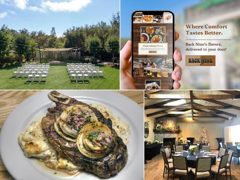 Back Nine Grill & Bar 555 Hwy 17 at Pasatiempo exit, Santa Cruz